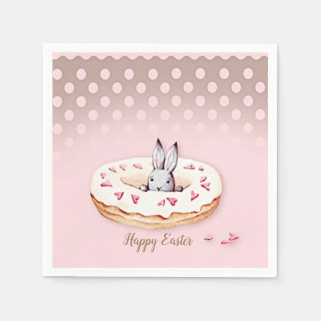 Happy Easter paper Napkin (Front)