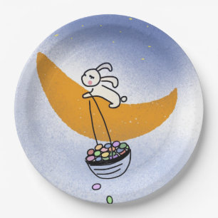 Happy Easter  Paper Plates