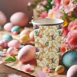 Happy Easter Party Bunnies Galore Paper Cups