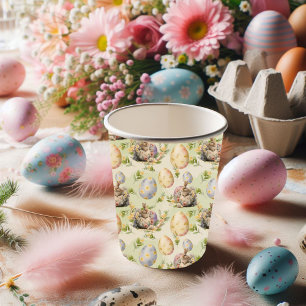 Happy Easter Party Bunny Celebration Paper Cups