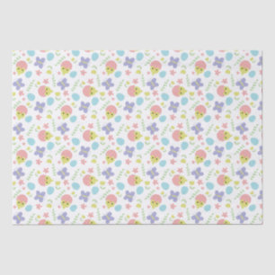 Happy Easter Pastel Colourful Kawaii Spring Cute  Tissue Paper