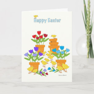 Happy Easter Peeps Holiday Card
