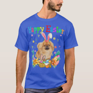 Happy Easter Pekingese Bunny Pekingese Eggs  T-Shirt