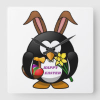 "HAPPY EASTER" PENGUIN BUNNY