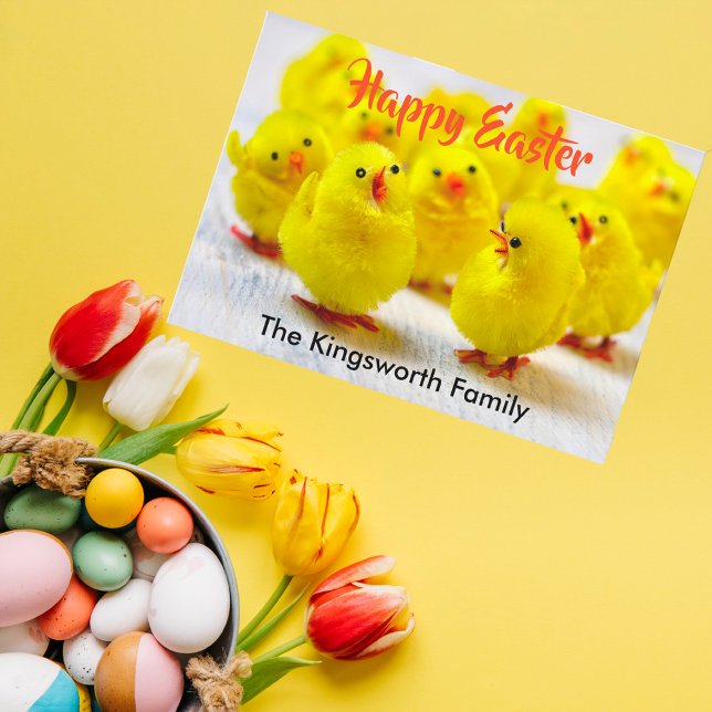 Happy Easter personalised Holiday Card (Creator Uploaded)