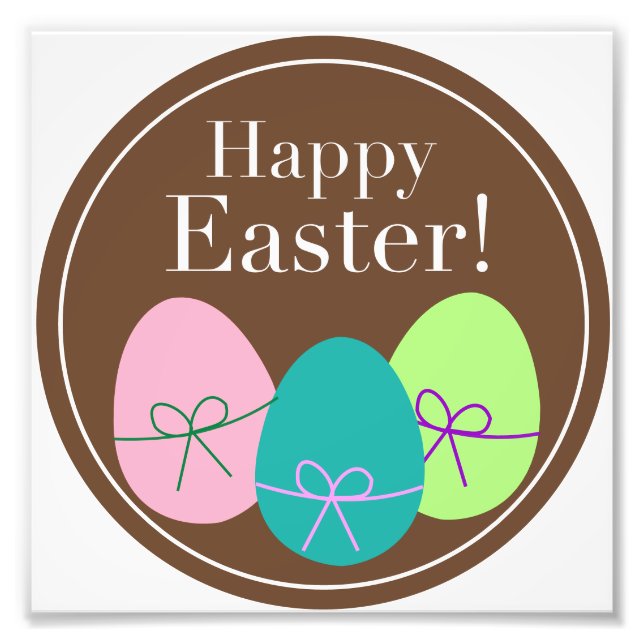 Happy Easter   Photo Print (Front)