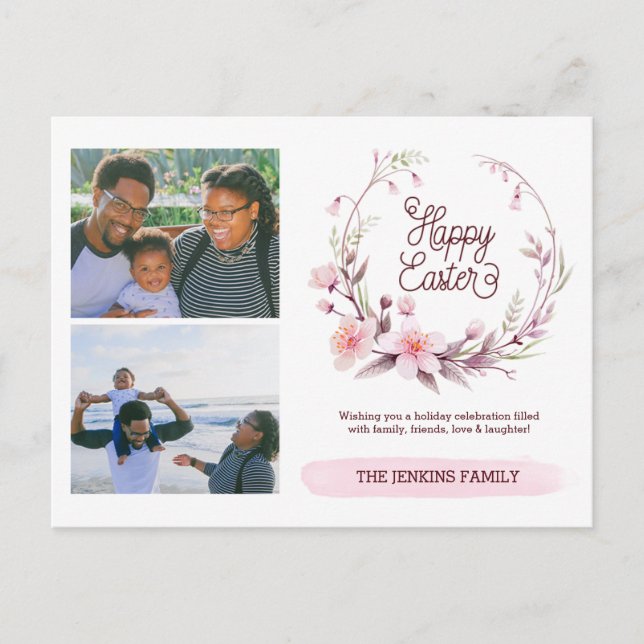 Happy Easter Picture Postcard (Front)