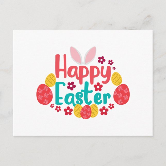 Happy Easter  Postcard (Front)