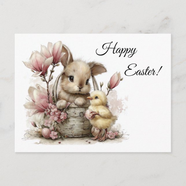 Happy Easter  Postcard (Front)