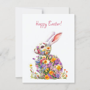 Happy Easter postcard