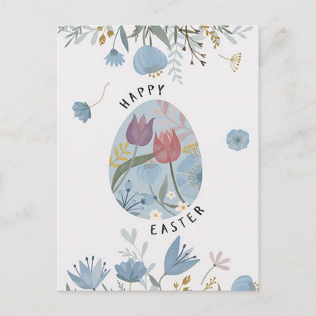 Happy Easter Postcard (Front)