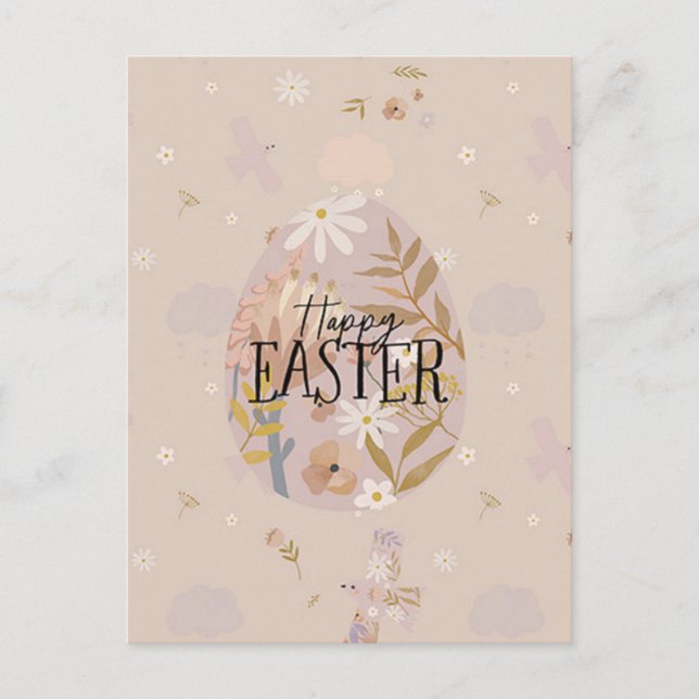 Happy Easter Postcard (Front)