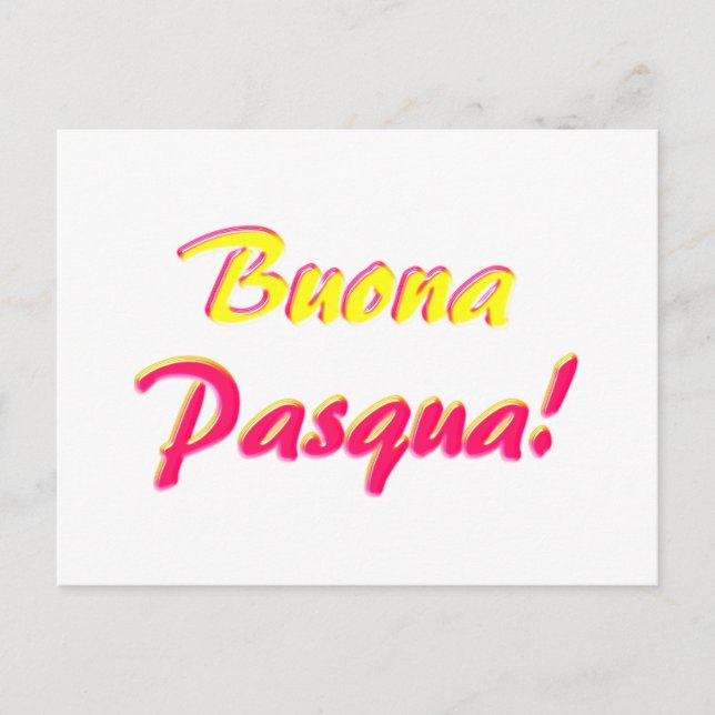 Happy Easter postcard (Front)