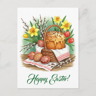 Happy Easter Postcard 