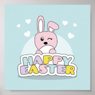 Happy Easter Poster