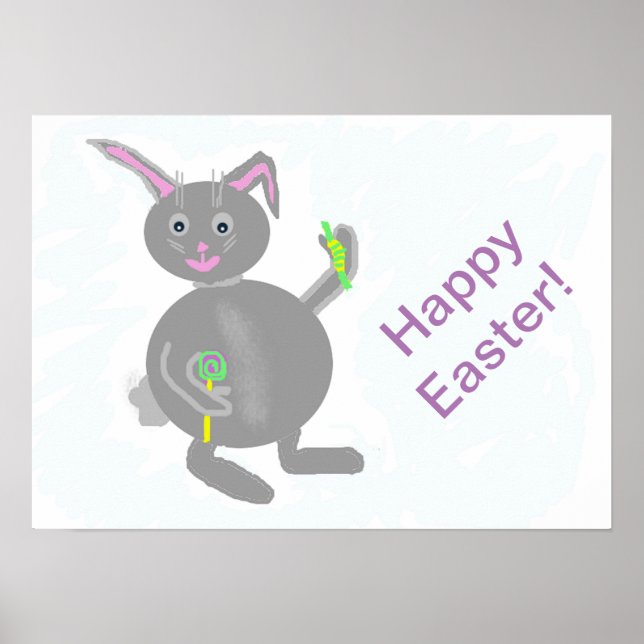 Happy Easter Poster (Front)