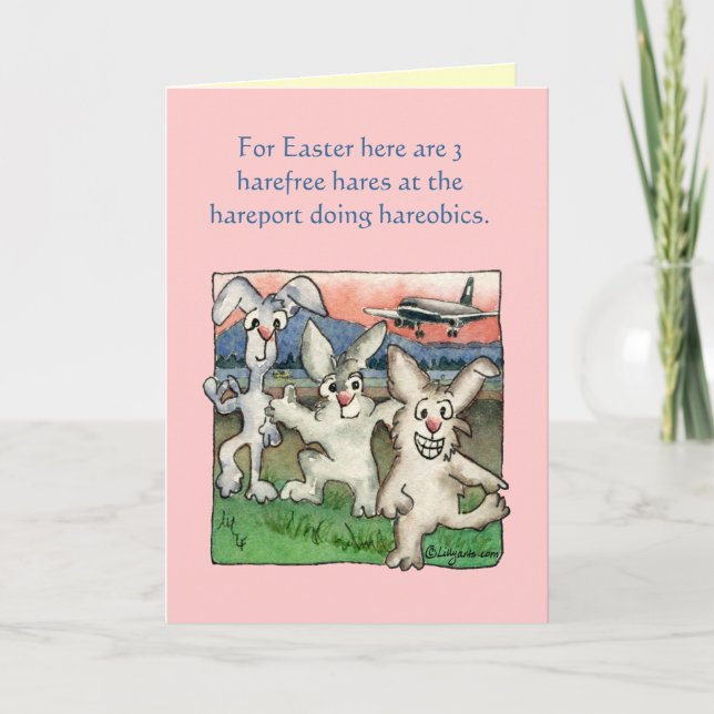 Happy Easter Puns with Buns Funny Cards (Front)