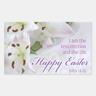 Happy Easter Rectangular Sticker
