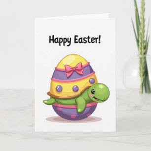 Happy Easter Reptile Egg Card