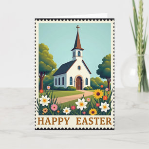 Happy Easter Scene Card