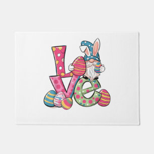 Happy Easter Shirt Gnome Easter Day Love Men Women Doormat