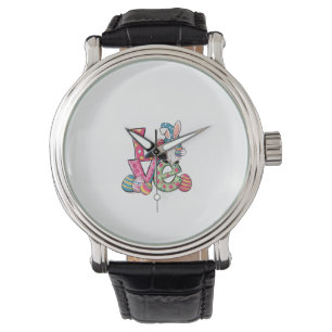 Happy Easter Shirt Gnome Easter Day Love Men Women Watch