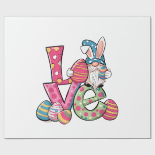 Happy Easter Shirt Gnome Easter Day Love Men Women Wrapping Paper