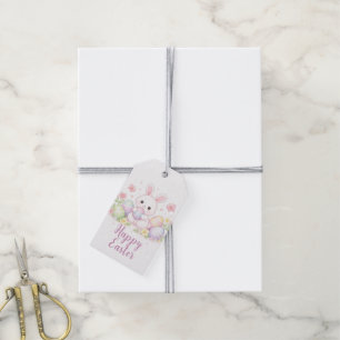 Happy Easter Spring Design - Cute Easter Bunny  Gift Tags