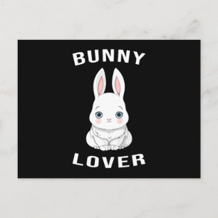 Happy Easter Spring Egg Bunny Lover Funny Gift Postcard