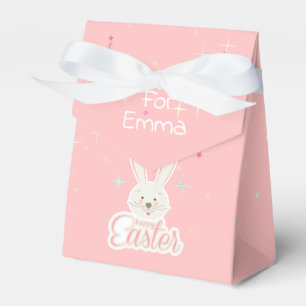 Happy Easter Spring Holiday cute bunny Eggs Hunt Favour Box