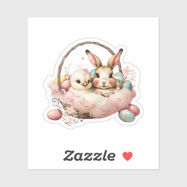 Happy Easter Sticker (Sheet)