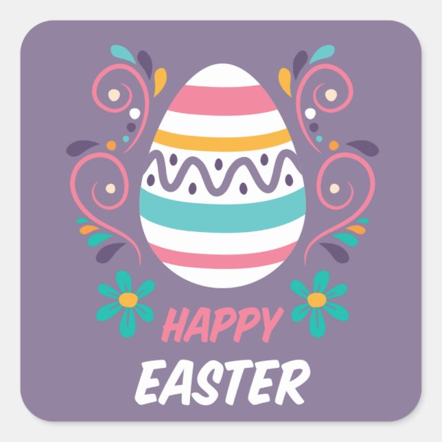 Happy Easter Stickers (Front)