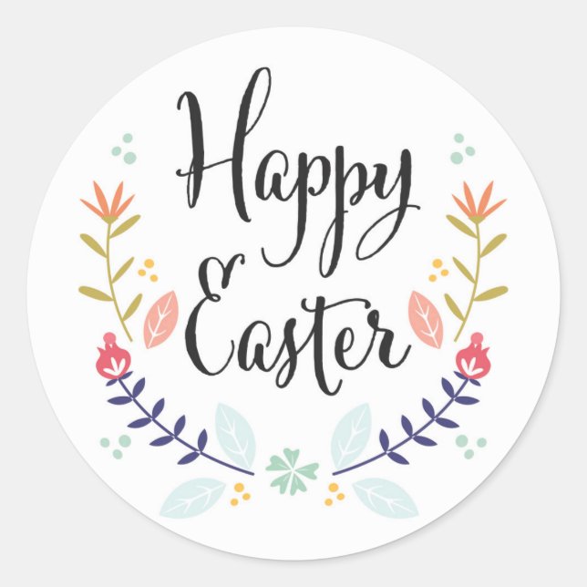 Happy Easter Stickers (Front)