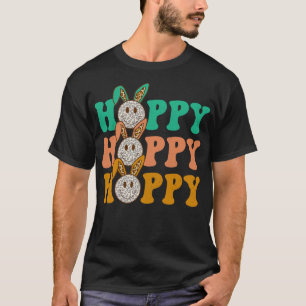 Happy Easter Sublimation Boho Style T-Shirt
