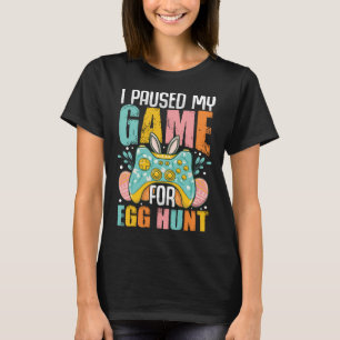 Happy Easter T-Shirt Gaming Controller Games Funny