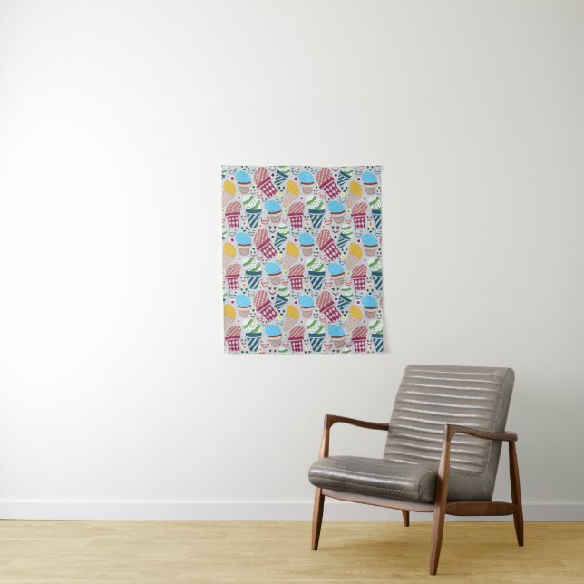 Happy Easter Tapestry (In Situ)