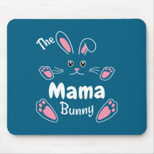 Happy Easter The Mama Bunny Matching Family Easte Mouse Pad