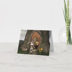 Happy Easter - The Rabbit House Invitation