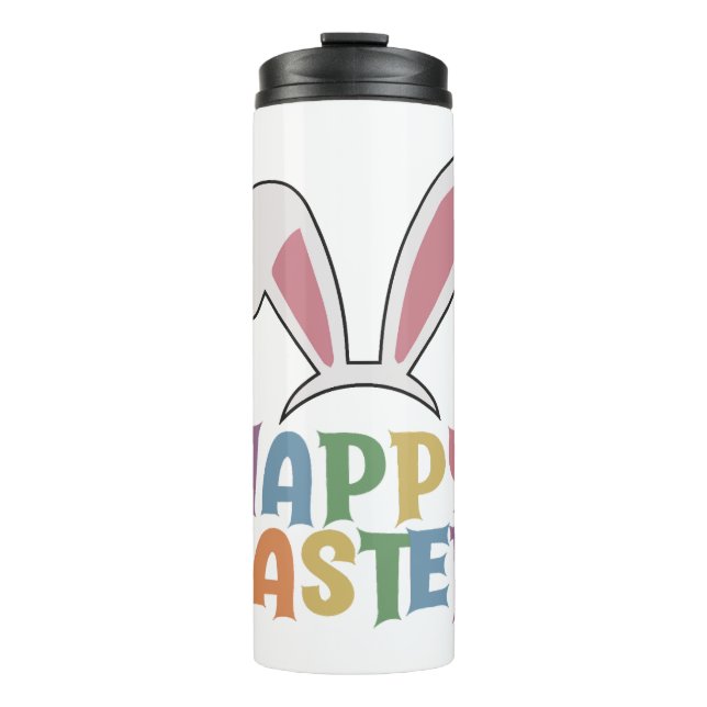 Happy Easter                        Thermal Tumbler (Front)