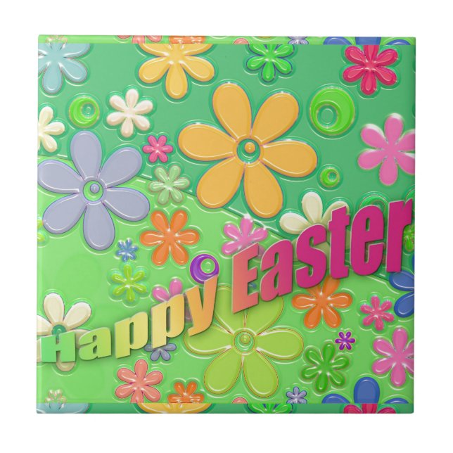 happy easter tile (Front)