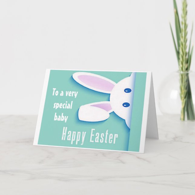 **HAPPY EASTER** TO A SPECIAL CHILD CARD (Front)