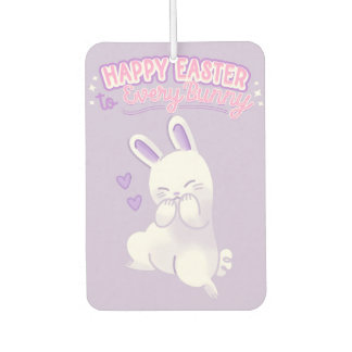 Happy Easter to Every Bunny Car Air Freshener