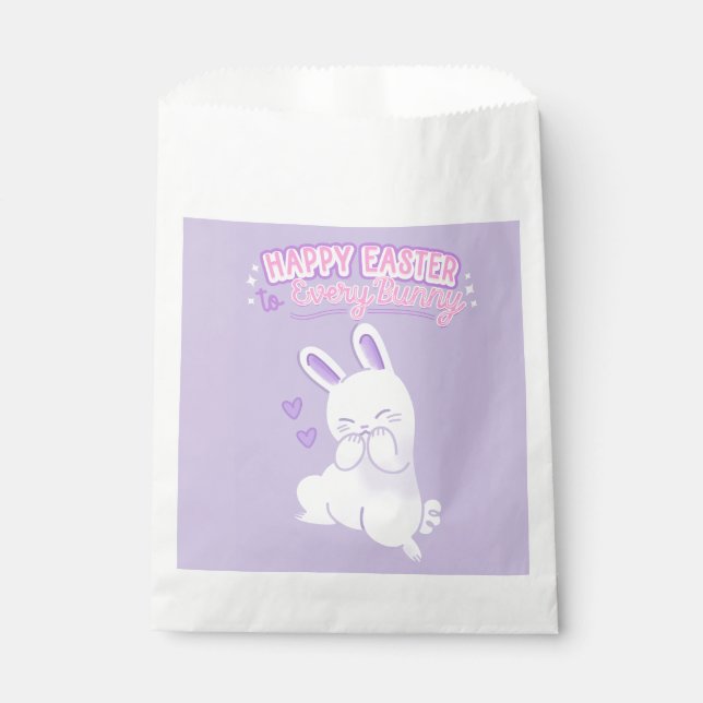Happy Easter to Every Bunny Favour Bags (Front)