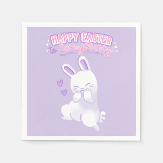 Happy Easter to Every Bunny Napkin