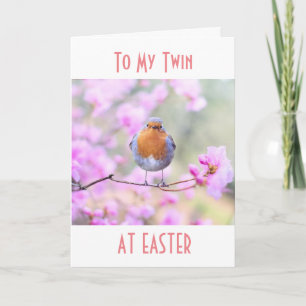 HAPPY *EASTER* TO MY **TWIN** CARD