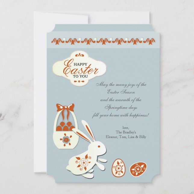 Happy Easter To You Card (Front)
