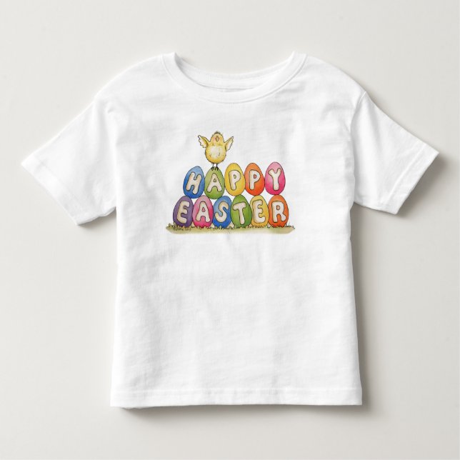 Happy Easter - Toddler's T-shirt (Front)