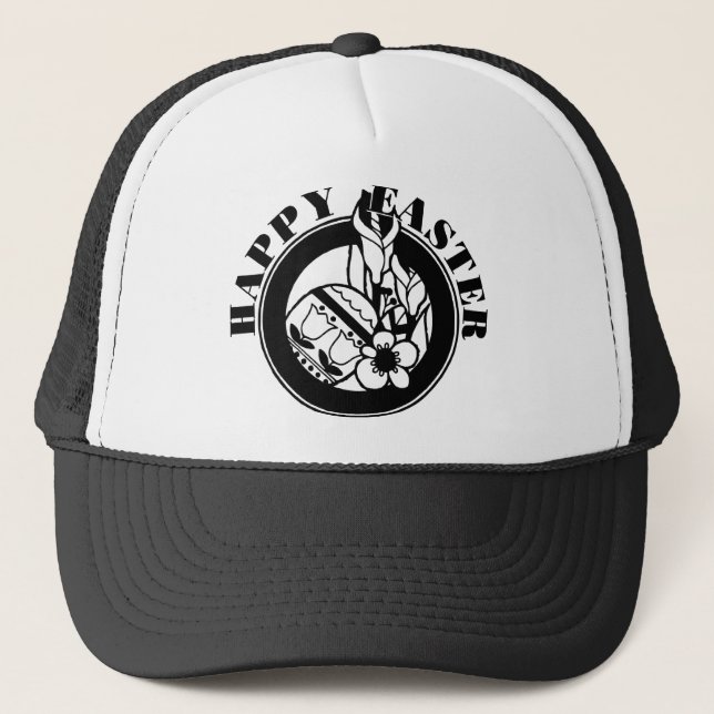 Happy Easter Trucker Hat (Front)