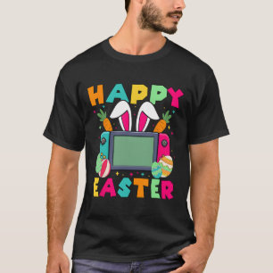 Happy Easter Video Game Bunny Gaming Controller Ga T-Shirt