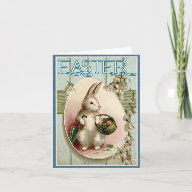 Happy Easter  vintage picture of Easter Card (Front)